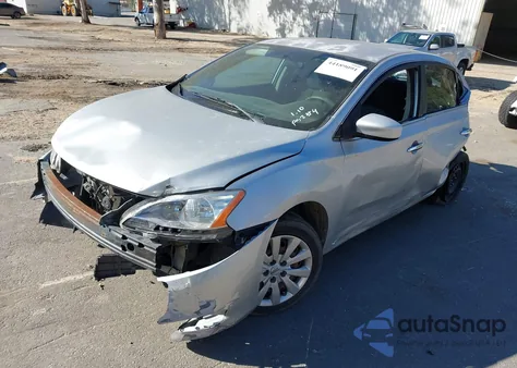 2014 Nissan Sentra S из США, поврежденный, VIN 3N1AB7AP5EY252166